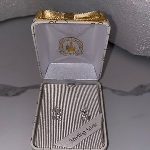 Disney Parks Sterling Silver Mickey Earrings